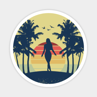 Summer Vibes - Beach Magnet